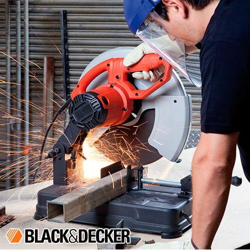 1 - Sierra Cortadora Sensitiva 355mm 2000w Black And Decker Cs2001 |  INSUMOS DE RIEGO - LO QUE NECESITAS LO TENEMOS